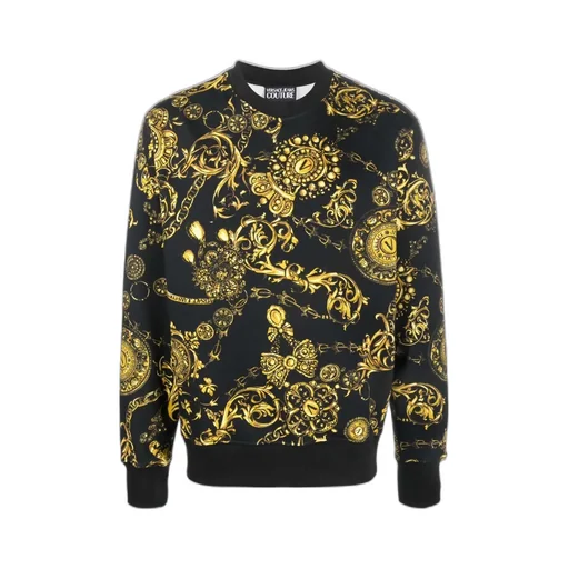 Baroque-Print Sweatshirt