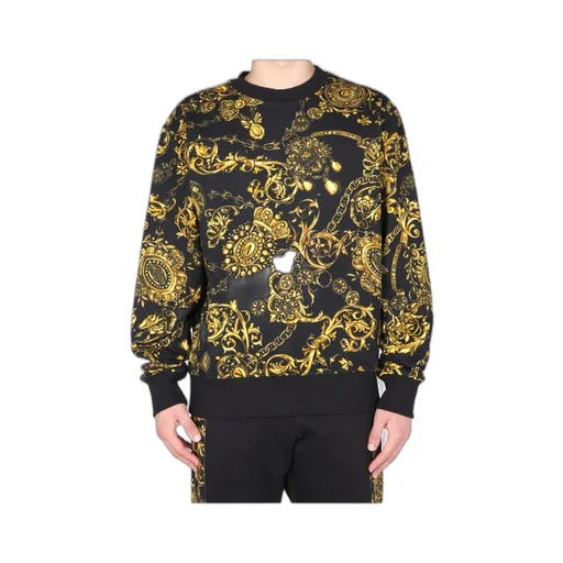 Baroque-Print Sweatshirt