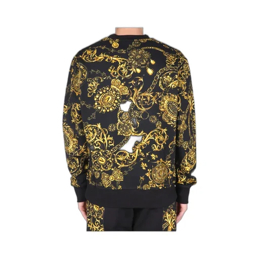 Baroque-Print Sweatshirt