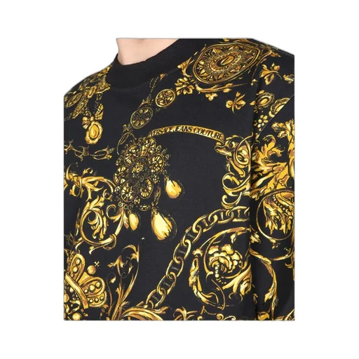 Baroque-Print Sweatshirt