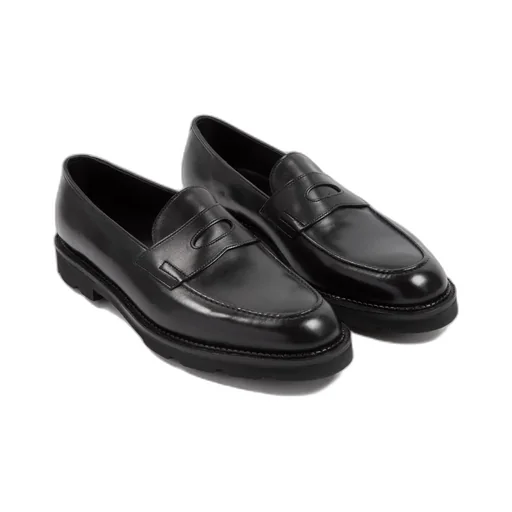 Slip-On Leather Loafers