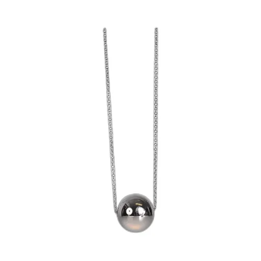 Large Spherical Metal Necklace