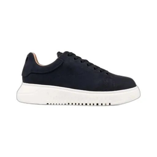 Emporio Armani Logo Patch Low-Top Sneakers