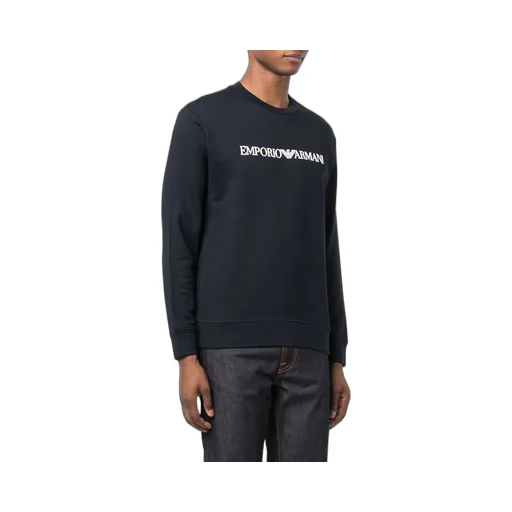 Emporio Armani Logo Printed Crewneck Sweatshirt