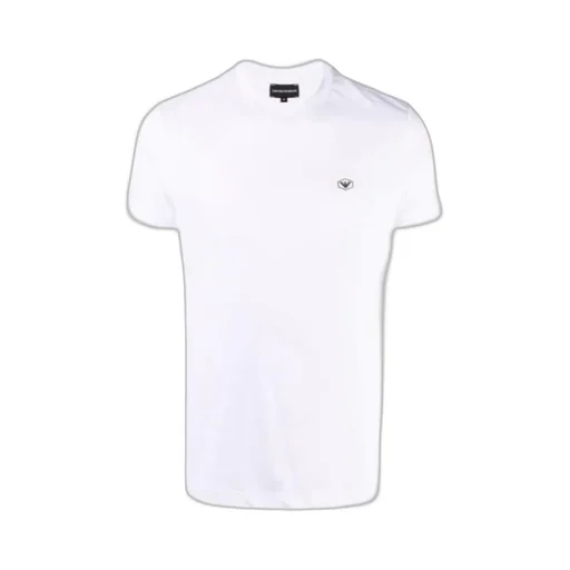 Emporio Armani Logo Patch Crewneck T-Shirt
