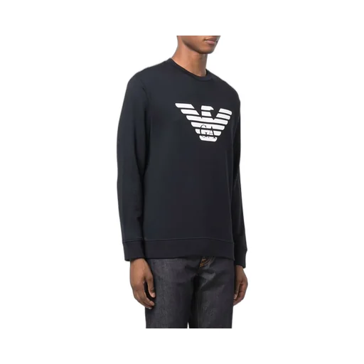 Emporio Armani Logo Printed Crewneck Sweatshirt