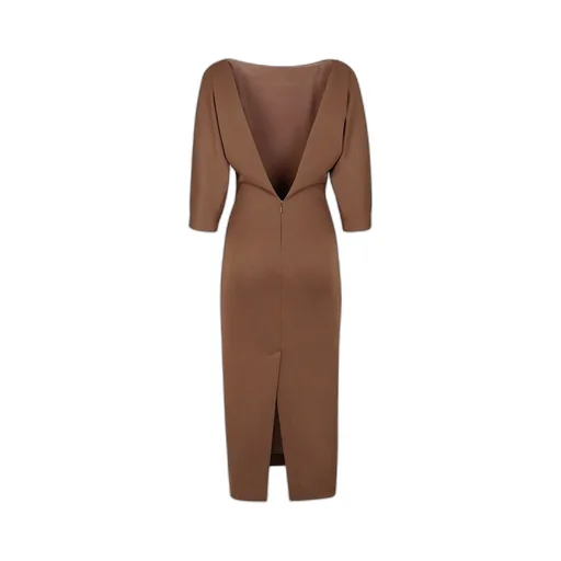 Piqué Jersey Sheath Dress