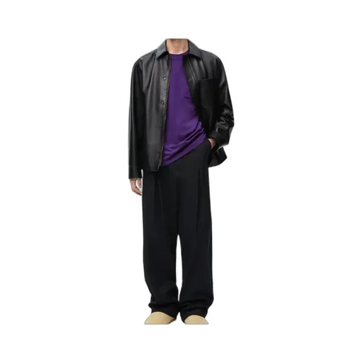 Loewe Logo Debossed Overshirt