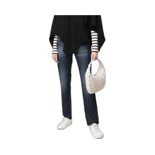 Mid-Rise Straight-Leg Jeans