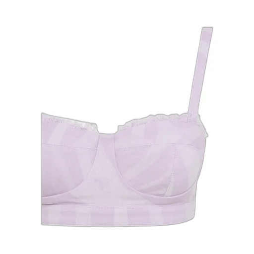 Pucci Striped Bustier Top