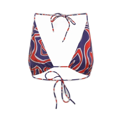 Pucci Labirinto Triangle Bikini Top