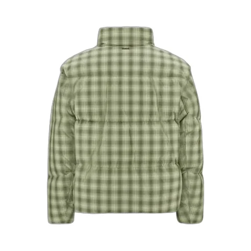Checked Padded Jacket