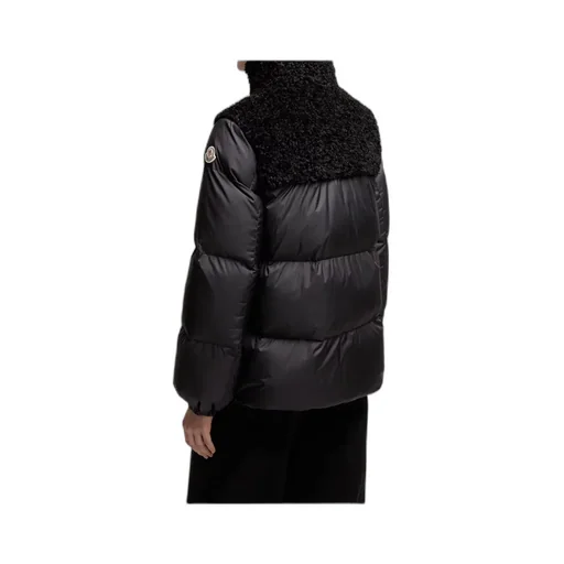 Moncler Esnaie Logo Patch Zip-Up Jacket