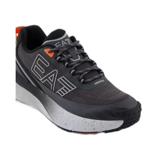 Ea7 Emporio Armani Logo Printed Lace-Up Sneakers