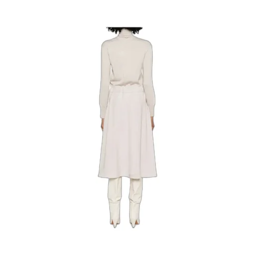 Roll-Neck Tie Dress