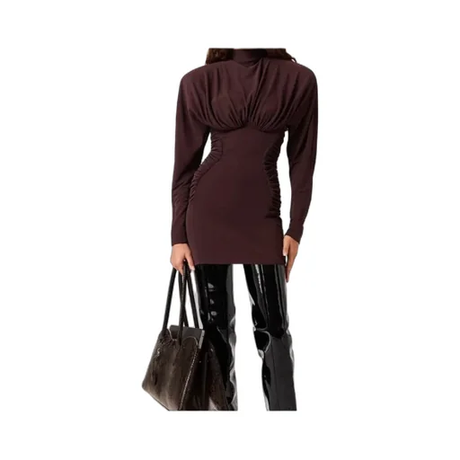 Stella Mccartney Draped Ruched Mini Dress