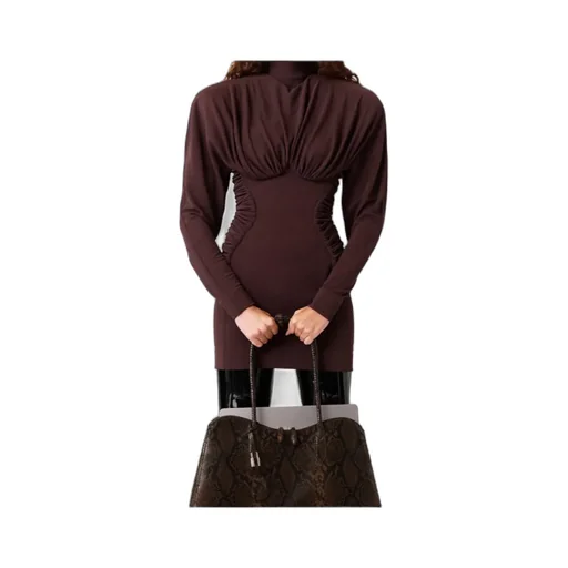 Stella Mccartney Draped Ruched Mini Dress