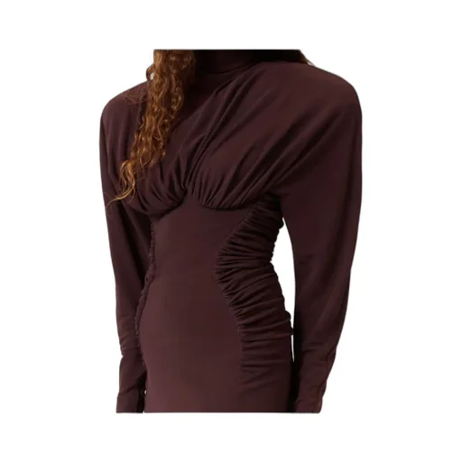 Stella Mccartney Draped Ruched Mini Dress