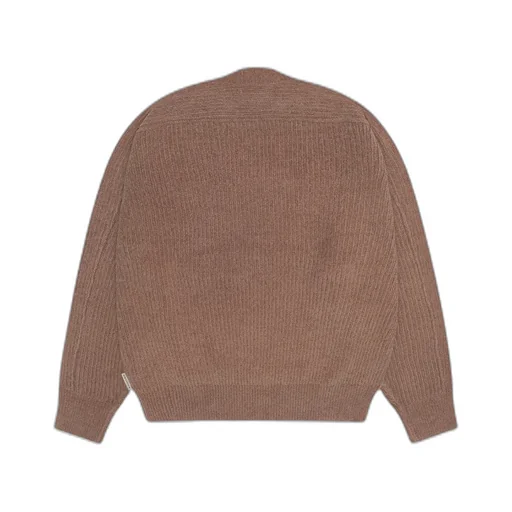 Ribbed Crew-Neck Sweater
