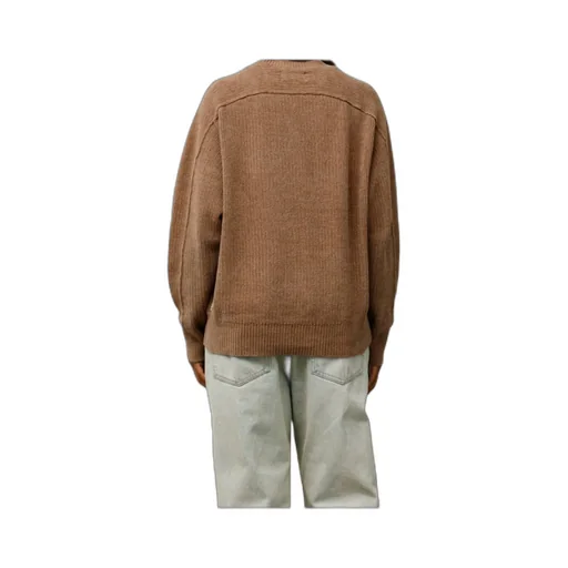 Ribbed Crew-Neck Sweater
