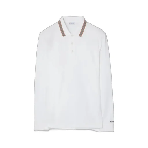Long-Sleeve Cotton Polo Shirt