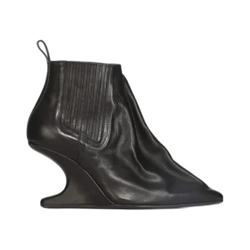 Rick Owens Pointed Toe Taco Boots