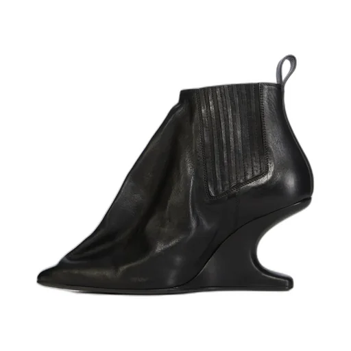 Rick Owens Pointed Toe Taco Boots