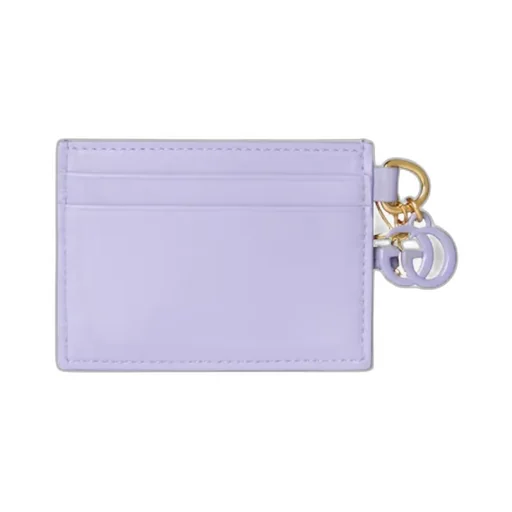 Card Case With Double G And Dragonfly Charm