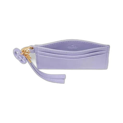 Card Case With Double G And Dragonfly Charm