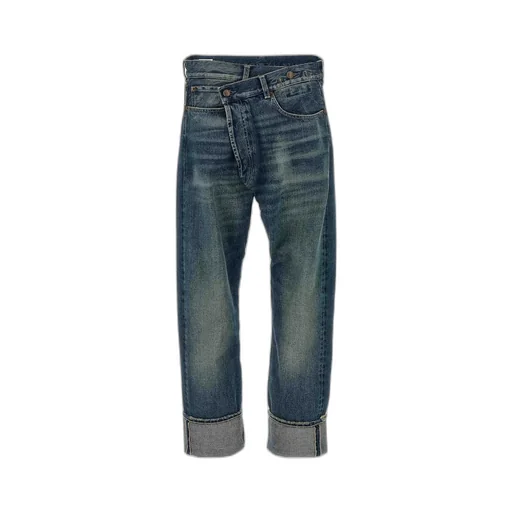 Cuffed Cross Jeans
