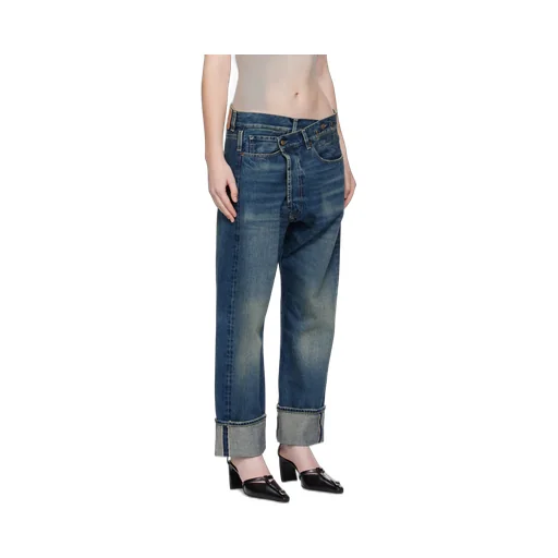 Cuffed Cross Jeans