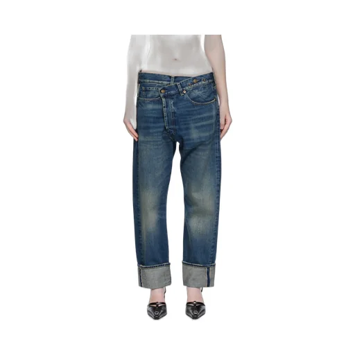 Cuffed Cross Jeans