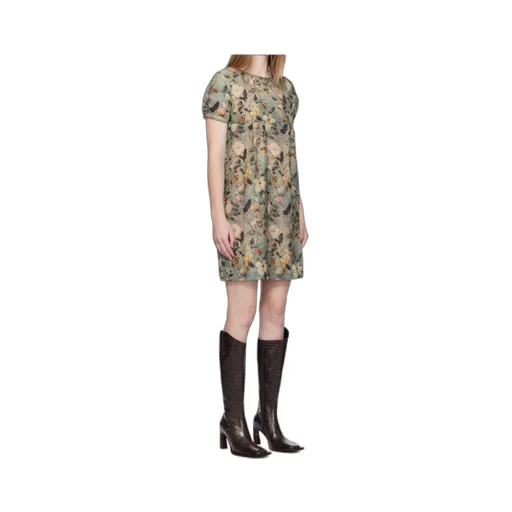 Raglan Sleeve Baby Doll Dress
