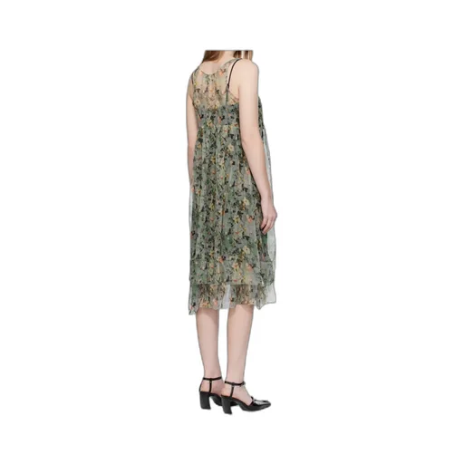 Gathered Tank Dress
