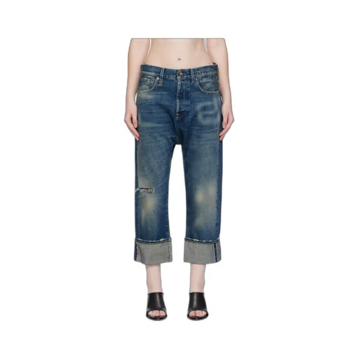 Cuffed Slim-Fit Jeans