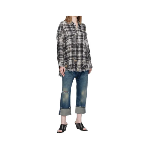 Cuffed Slim-Fit Jeans