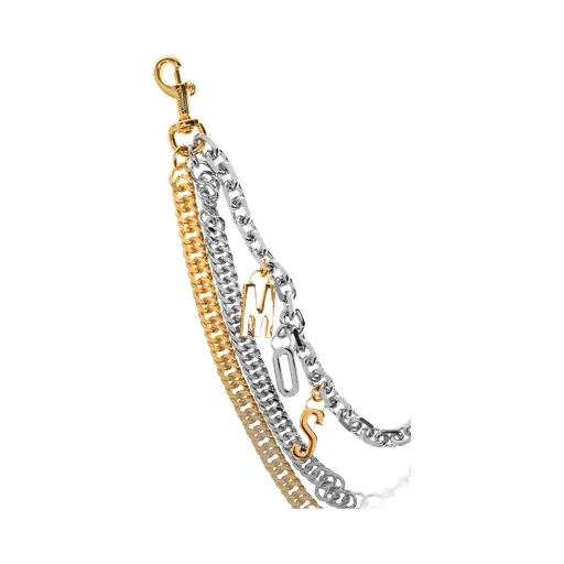 Moschino Logo Lettering Bag Chain