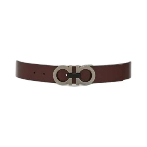 Reversible And Adjustable Gancini Belt