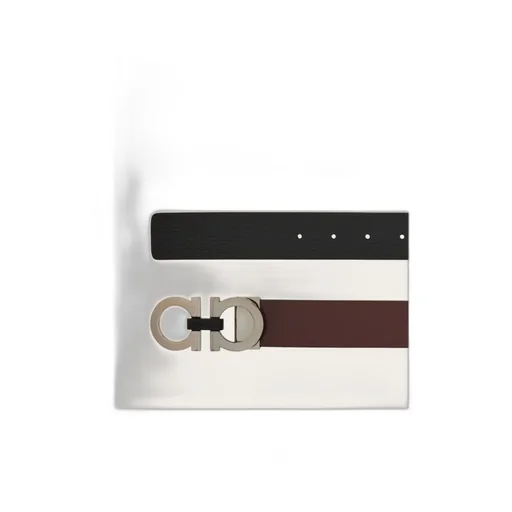 Reversible And Adjustable Gancini Belt