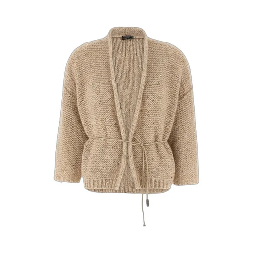 Peserico Mouline Yarn Cardigan