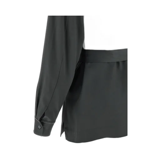 Peserico Tie-Waisted Twill Shirt