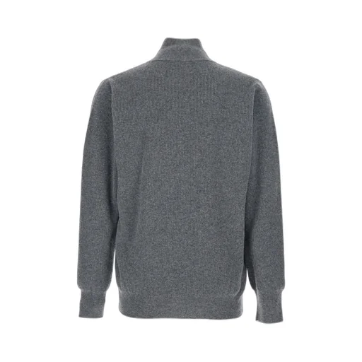 Roberto Collina Ribbed Half-Zip Knitwear