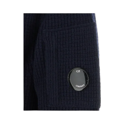 C.P. Company Waffle Lens Knitted Sweater
