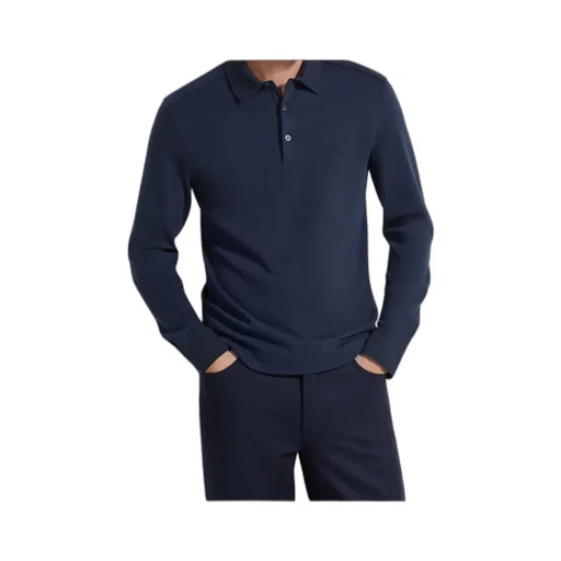 Long-Sleeve Polo Shirt