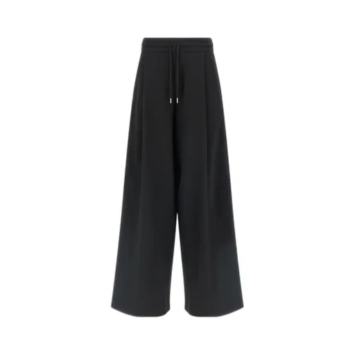 Pleated Drawstring Track Pants