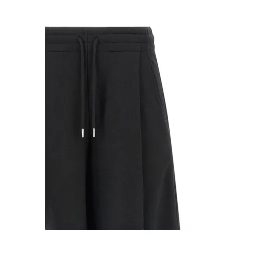 Pleated Drawstring Track Pants
