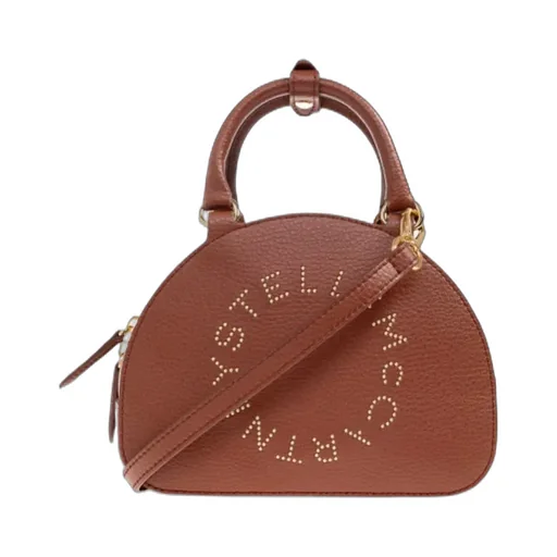 Stella Mccartney Stud-Embellished Top Handle Tote Bag