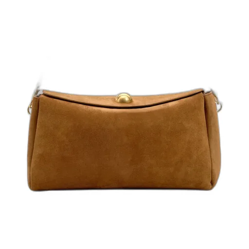 Ami Paris Foldover Top Shoulder Bag