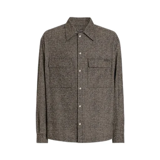 Dolce & Gabbana Glen Plaid Shirt