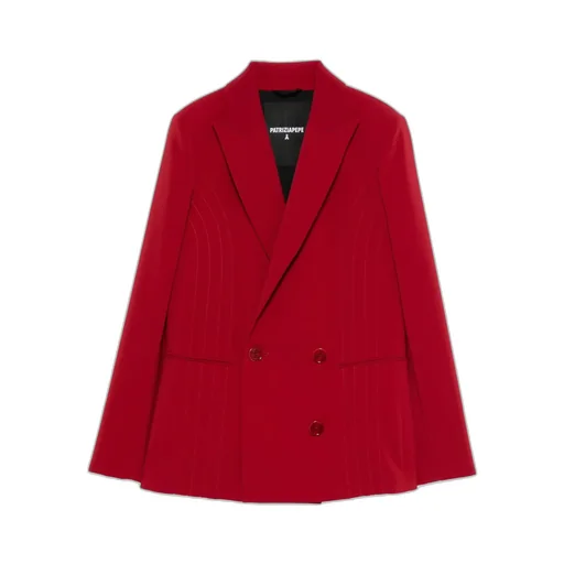 Double-Breasted Panelled Blazer